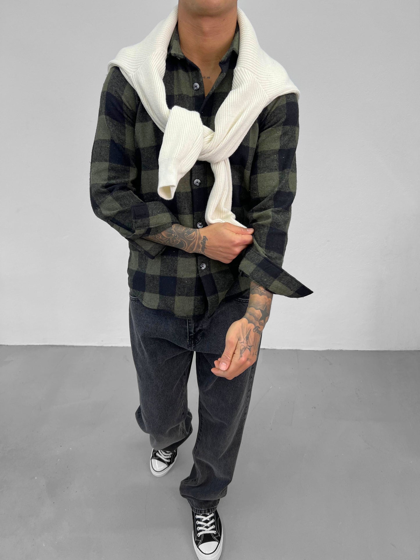 Oduncu Gömlek – Kareli, Slim Fit